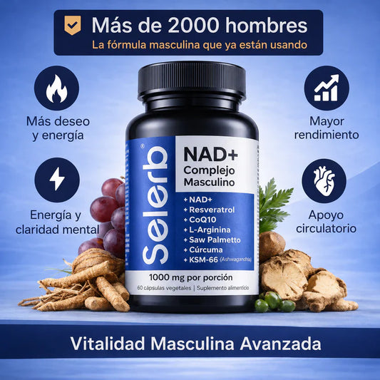 SUPLEMENTO N°1 EN ECUADOR — AUMENTA TU MASCULINIDAD. 60 caps